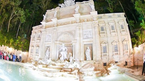 Réplica da "Fontana di Trevi" em Serra Negra. - Imagem: Divulgação | Prefeitura de Serra Negra