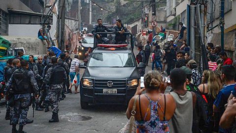 Ação em favelas. - Imagem: Reprodução | Agência Brasil