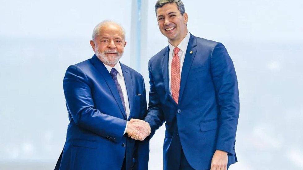 Luiz Inácio Lula da Silva e Santiago Peña. - Imagem: Divulgação / Ricardo Stuckert