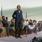 Abraham Lincoln em Gettysburg - Imagem: Reprodução |  venezuelaunida.com/