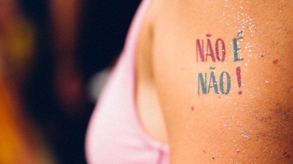 Não é não! Combate ao assédio contra as mulheres - Imagem: Reprodução | Redes Sociais - Instagram