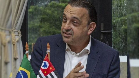 Felício Ramuth, vice-governador de São Paulo, assume o cargo por 17 dias - Imagem: Divulgação