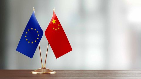União Européia e China. - Imagem: Reprodução | Pixabay