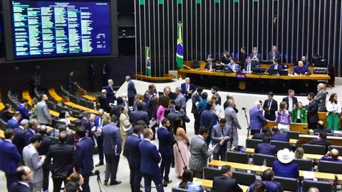 Câmara dos Deputados aprova proibição de linguagem neutra em órgãos públicos. - Imagem: Reprodução | Zeca Ribeiro/Câmara dos Deputados