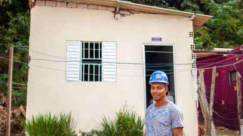 Intervenções simples no saneamento básico melhoram qualidade de vida de famílias de baixa renda, afirma relatório - Imagem: Divulgação / Habitat Brasil