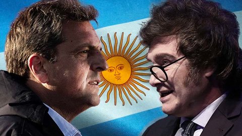 Candidatos à presidência da Argentina votam; esposa de Massa questiona integridade das eleições - Imagem: Reprodução | Metrópoles