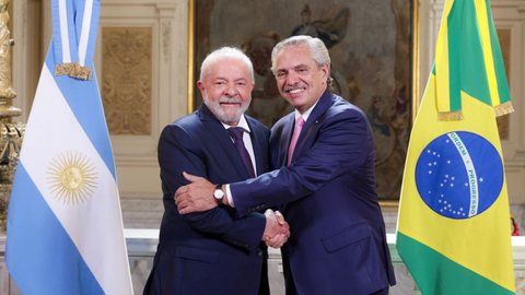 Luiz Inácio Lula da Silva e Alberto Fernández. - Imagem: Divulgação / Ricardo Stuckert