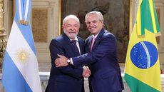 Luiz Inácio Lula da Silva e Alberto Fernández. - Imagem: Divulgação / Ricardo Stuckert