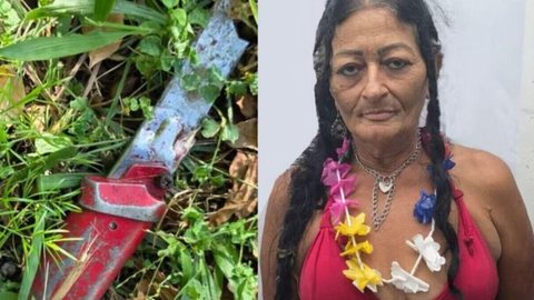 Josefa Lima de Sousa, conhecida como Gringa, é acusada de assassinar e canibalizar morador de rua em ato brutal. - Imagem: Reprodução | Redes Sociais