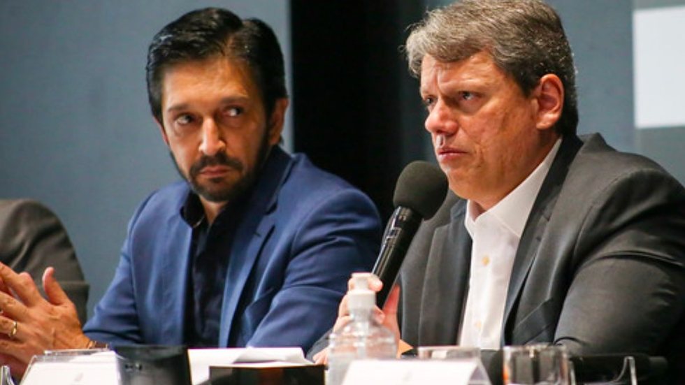 Ricardo Nunes e Tarcisio de Freitas. - Imagem: Divulgação / Gov.SP