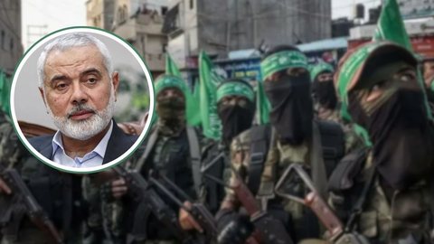 Líder do Hamas. - Imagem: Reprodução/ X (twitter) | Reprodução/@ShaykhSulaiman