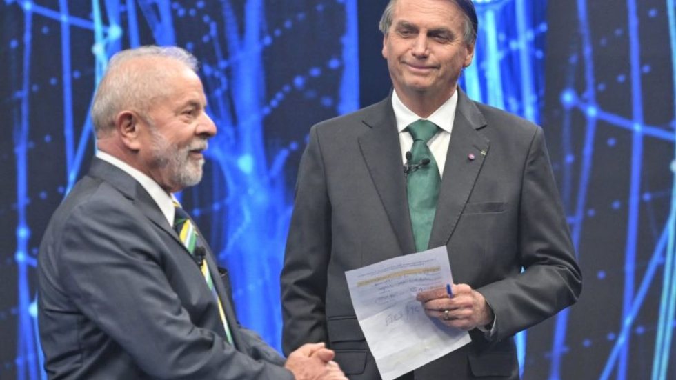 Luiz Inácio Lula da Silva e Jair Bolsonaro. - Imagem: Reprodução | Band.