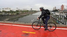 A iniciativa busca promover a convivência entre diferentes meios de transporte e conscientizar sobre os benefícios do uso da bicicleta na mobilidade urbana - Imagem: Reprodução | Fábio Arantes/SECOM