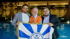 Lula ao lado de Wallace Palhares (à direita) - Imagem: Divulgação / Ricardo Stuckert