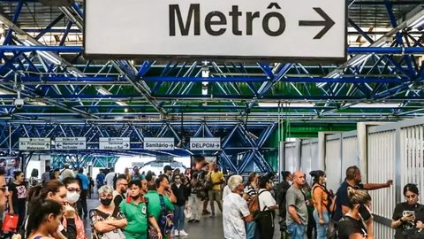 Metro SP. - Imagem: Reprodução | Agência Brasil