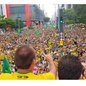 Bolsonaristas na Av. Paulista. - Imagem: Reprodução | Facebook - Eduardo Bolsonaro
