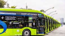 O uso de baterias avançadas permitirá a ampliação da frota de ônibus elétricos, que não emitem poluentes locais - Imagem: Divulgação / Edson Lopes Jr./SECOM