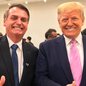 Jair Bolsonaro e Donald Trump. - Imagem: Reprodução | Twitter