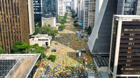 Foto da Av. Paulista no último domingo (25). - Imagem: Acervo | Rafael Lemes