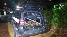 Nove das 21 metralhadoras que foram furtadas são encontradas em São Roque - Imagem: Divulgação / Polícia Civil