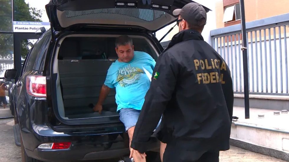 Empresário português foi preso pela PF na manhã desta segunda-feira (4). - Imagem: Reprodução | Márcio Silveira/EPTV