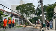 São Paulo fica sem energia após chuvas fortes - Imagem: Reprodução | TV Globo