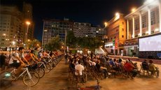 Cinema itinerante - Imagem: Divulgação / BikeCine