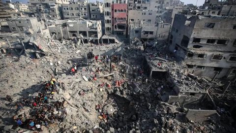 Israel avalia proposta egípcia para cssar-fogo em Gaza - Imagem: Reprodução | Majdi Fathi/NurPhoto