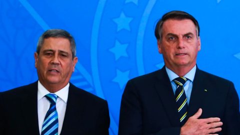Braga Netto e Jair Bolsonaro. - Imagem: Reprodução | Agência Brasil