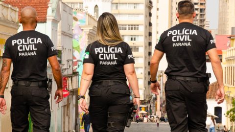 Policia Civil. - Imagem: Divulgação / Polícia Civil do Paraná
