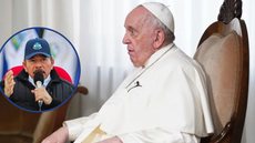 Papa Francisco responde à perseguição de Daniel Ortega à Igreja Católica - Imagem: Divulgação / Vatican News | Reprodução / El País