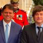 Tarcísio de Freitas e Javier Milei - Imagem: Reprodução