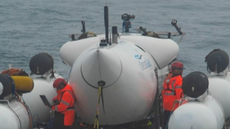 Uma das possibilidades levantas sobre o submarino desaparecido é que o submersível pode ter sofrido uma ''implosão catastrófica''. - Imagem: reprodução I Instagram @oceangateexped