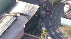 Incêndio atinge complexo de trampolins na zona norte de SP - Imagem: Reprodução / Globoplay