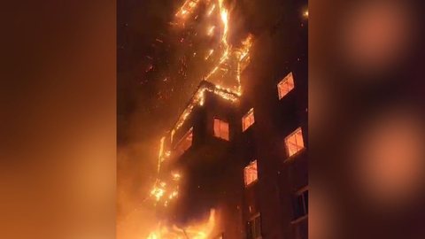 Incêndio em hotel na Turquia deixa 66 mortos - Imagem: Reprodução / X / @mysteryWN