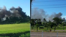 VÍDEO - incêndio enorme faz moradores levantarem suspeitas curiosas - Imagem: reprodução Instagram
