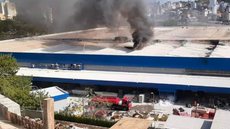 VÍDEO - incêndio de grande proporção atinge supermercado - Imagem: reprodução redes sociais