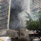 Fumaça em prédio próximo ao Consulado Italiano mobiliza bombeiros na Avenida Paulista - Imagem: Reprodução/X