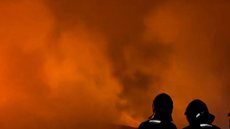 As causas do incêndio ainda são desconhecidas e estão sendo investigadas pelas autoridades competentes - Imagem: Reprodução/Globoplay
