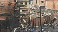 Incêndio atinge comunidade no Jaguaré na Zona Oeste de SP - Imagem: reprodução grupo bom dia