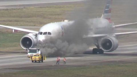 Não houveram feridos no ocorrido - Imagem: Divulgação / Aviação Guarulhos JPD