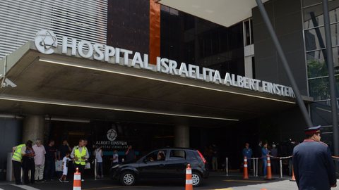 Fachada do Hospital Israelita Albert Einstein - Imagem: Reprodução / Agência Brasil / Rovena Rosa