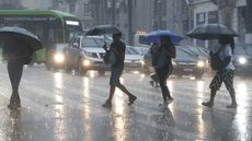 Inmet emite alerta de tempestades e chuvas fortes em SP no final de semana - Imagem: Reprodução / Agência Brasil / Paulo Pinto