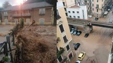 Inundações na Itália mostram que mortes no Rio Grande do Sul poderiam ter sido evitadas - Imagem: Reprodução | X (Twitter)