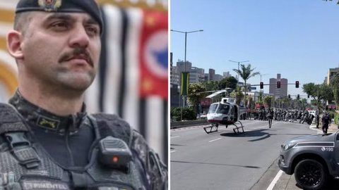 Irmão de Eloá Pimentel, tenente da Rota é baleado na cabeça - Imagem: Reprodução/Instagram