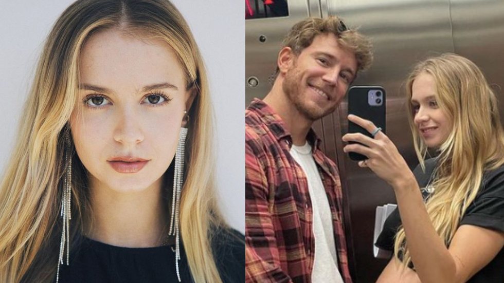 Isabella Scherer impressiona com tamanho da barriga no 8º mês de gestação - imagem reprodução Instagram @isascherer