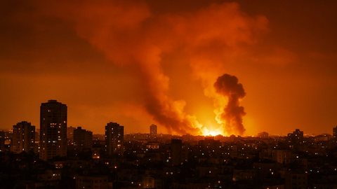 Israel e Irã voltam ao limite: jornalista árabe em pânico ao vivo expõe o colapso do Oriente Médio - Imagem gerada por IA