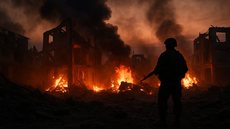 Com mais de 200 mortos no Irã e 24 em Israel, a escalada do conflito gera apelos internacionais por um cessar-fogo imediato - Imagem gerada por IA