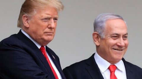 A agenda do encontro entre os líderes inclui o desarmamento do Hamas e a retirada das tropas israelenses de Gaza - Imagem: Reprodução / Redes Sociais