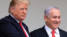 A agenda do encontro entre os líderes inclui o desarmamento do Hamas e a retirada das tropas israelenses de Gaza - Imagem: Reprodução / Redes Sociais